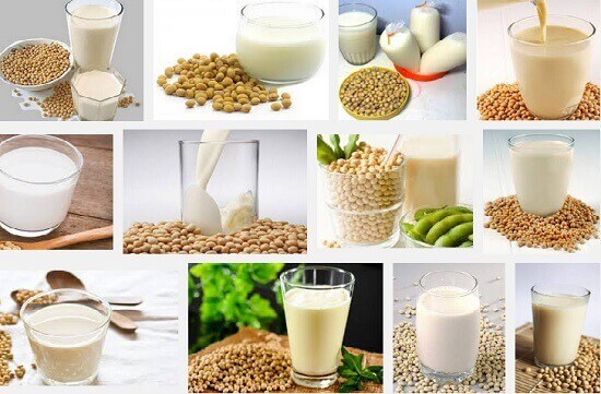 segelas sari kedelai tanpa gula mengandung sekitar 7 gram protein